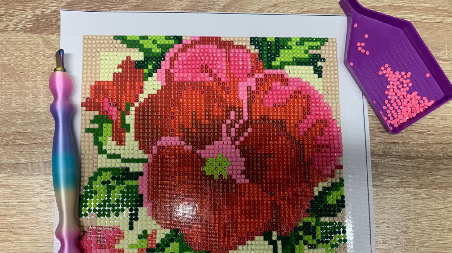 Челлендж 7 дней с алмазной мозаикой