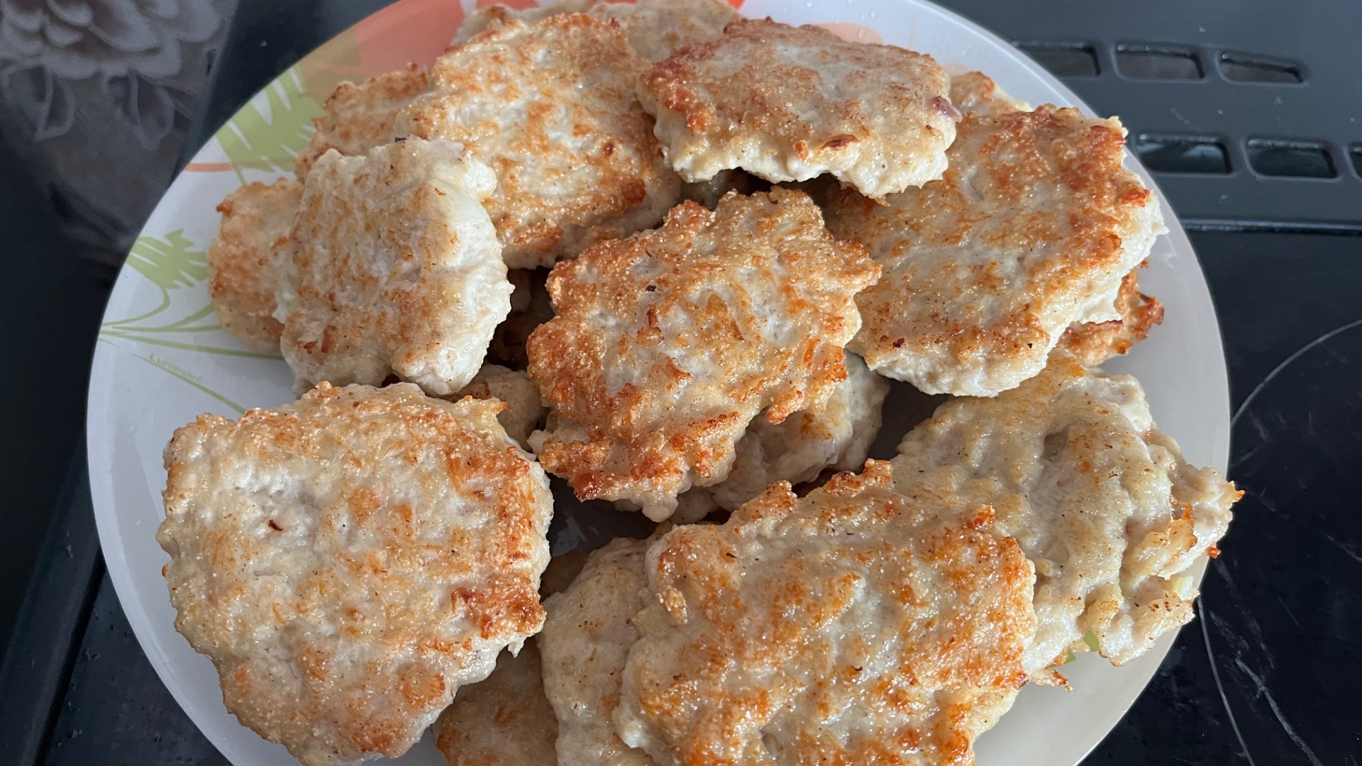 Наивкуснейшие куриные оладушки #оладушки #рецепт #куриные