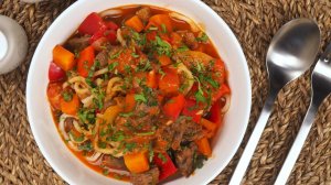 Лагман по-узбекски