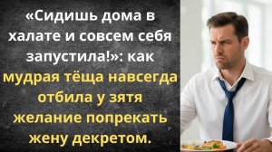 Как тёща осадила требовательного зятя | Истории из жизни