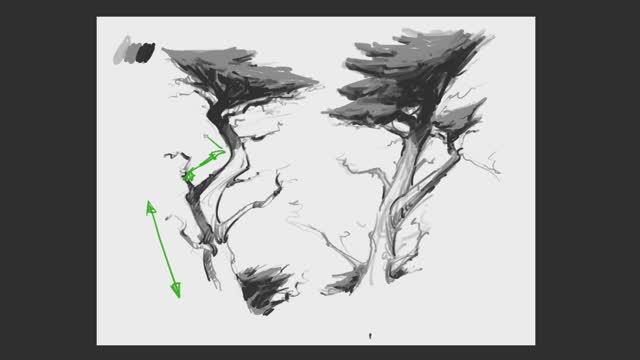 Environment and light with John Burton - Lesson 2 - Drawing