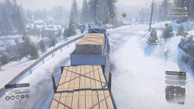 SnowRunner. Мен. Нац. парк 