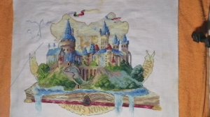 Как смыть нанесенную схему с китайкого набора Джой Сандей, почти пошагово))) 😉