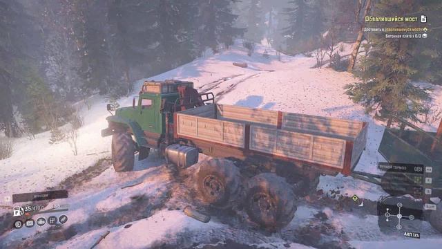 SnowRunner. Мен. Нац. парк 