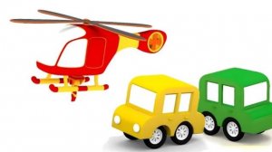 Собираем вертолет вместе! 🚁 Приключения машинок и башенки