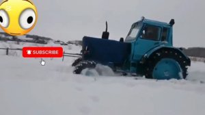 Трактористы в грязи. Есть жуткие кадры