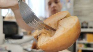 Запечённое яблоко