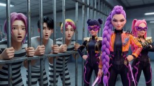 СЕКРЕТНЫЙ ПЛАН РУМИ ПО ПОИМКЕ БАНДЫ САДЖА | KPOP Охотников на демонов. МУЛЬТИК ДЛЯ ДЕТЕЙ. Мультик