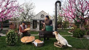 Жизнь в деревне- Попробуйте домашний хлеб и чечевичный суп