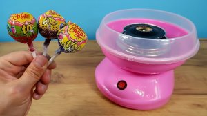 Получится ли Сладкая вата из конфеты Чупа-Чупс Эксперимент! alex boyko