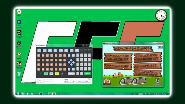 FLASHINU FLASH GAME CRAZY GOLF ISH 2 PLAYER فلاشينيوم سباق جولف الأسماك المجنونه لاعبان