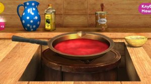 Готовим с Машей пиццу