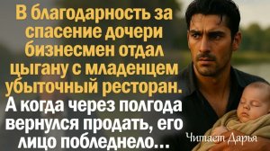 Истории из жизни. Слушать истории. В благодарность за спасение дочери бизнесмен отдал цыгану с