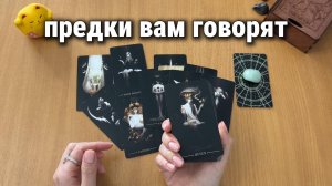 ЧТО ГОВОРЯТ ВАШИ ПРЕДКИ? Расклад Таро, гадание на картах