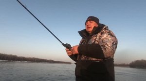 Выставился правильно на точку и рыба озверела.