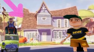 ШОУ ПРИВЕТ СОСЕД!ВАСИЛИЧ МАШИНА НИККИ СИМПЛ!