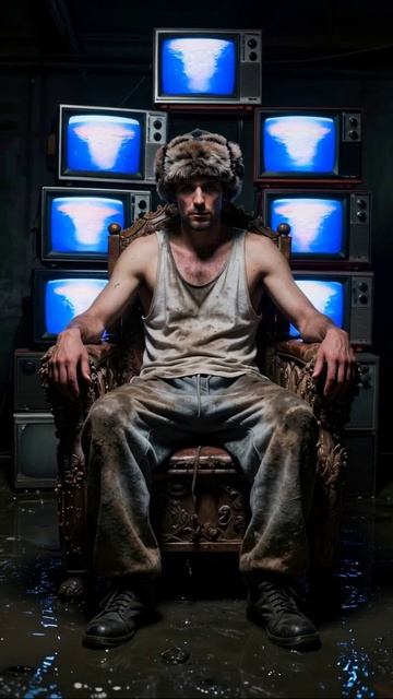 Падение надежд: пленник телекартин #апокалипсис #изоляция #потерянныенадежды