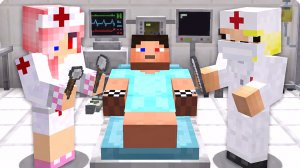 😷МЫ ПРОВЕЛИ СРОЧНУЮ ОПЕРАЦИЮ, Чтобы СПАСТИ ШЕДИ в МАЙНКРАФТ! НУБИК