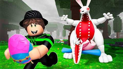 ЭТОТ ЗЛОЙ ПАСХАЛЬНЫЙ КРОЛИК УБИВАЕТ ВСЕХ ЗА 99 НОЧЕЙ В ЛЕСУ Роблокс