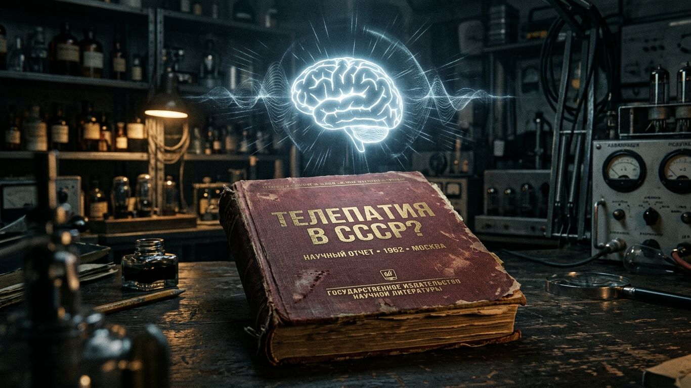 Советская книга о телепатии: наука или опасная иллюзия?