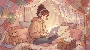 Фоновая музыка для учёбы, работы и концентрации Lo-Fi Ambient: глубокий фокус, уют и полная гармония