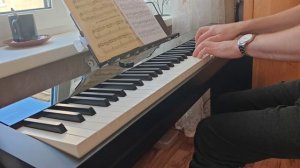 91. Этюд. Л. Кутева (Школа фортепиано под ред. Николаева)