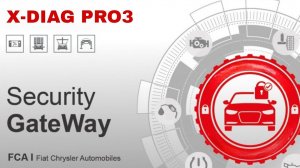 РАЗБЛОКИРОВКА SGW ДЛЯ АВТОМОБИЛЕЙ ФИАТ КРАЙСЛЕР ДЖИП ДОДЖ FCA в X-DIAG Pro3