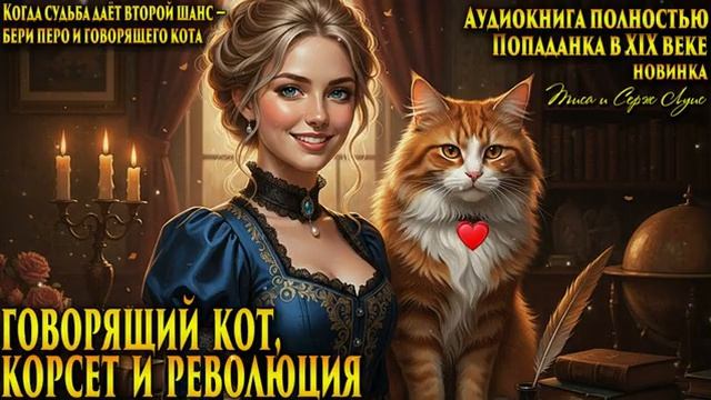 Кот Барсик раскрывает тайну мадам Вероники. Попаданка.  Аудиокнига.