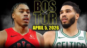 06.04.2026 | ОБЗОР МАТЧА | Бостон Селтикс - Торонто Рэпторс | Highlights