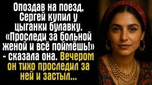 Истории из жизни. Слушать истории. Опоздав на поезд, Сергей купил у цыганки булавку.