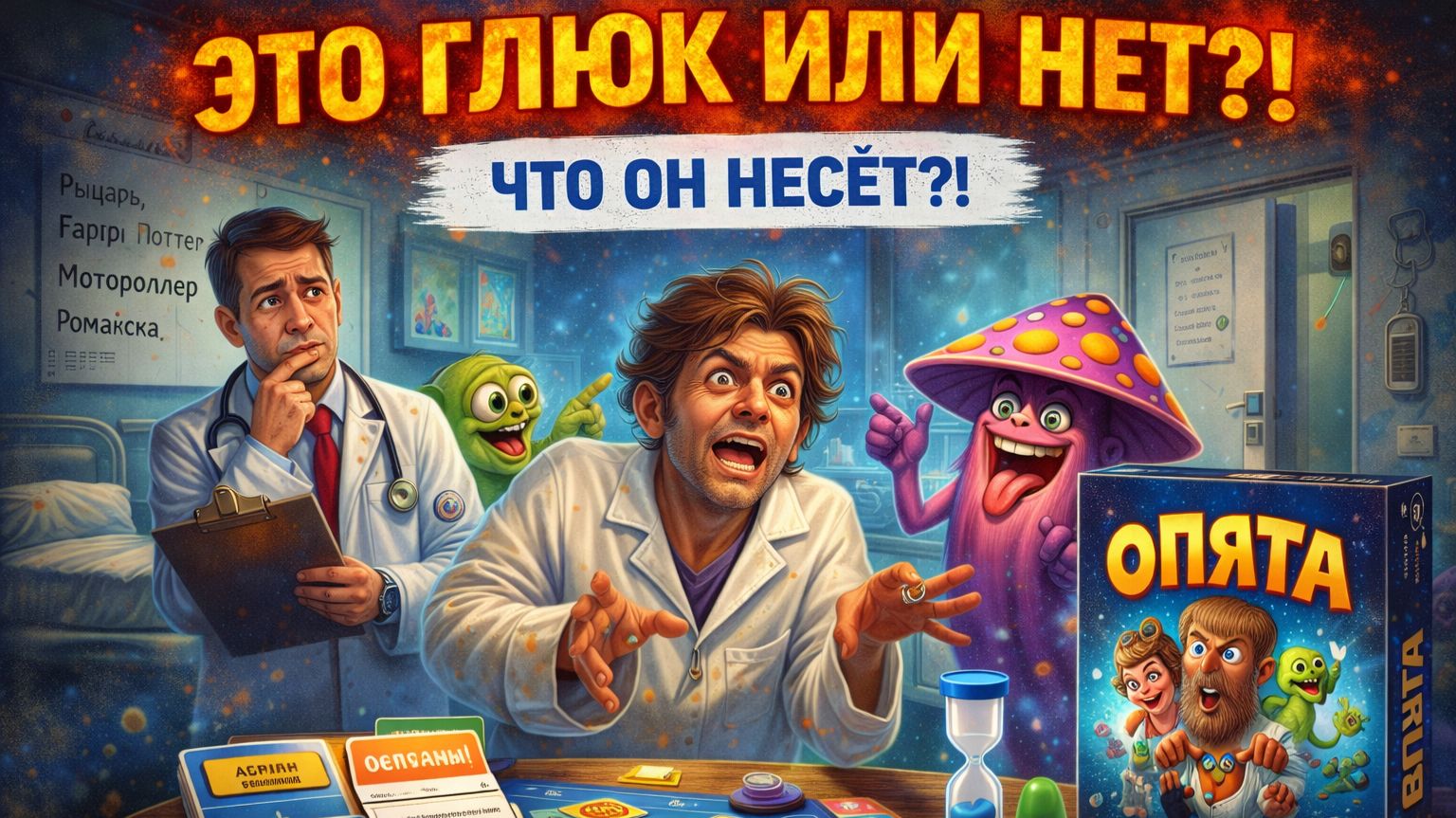 Опята — правила игры | Обзор, как играть, безумная party-игра