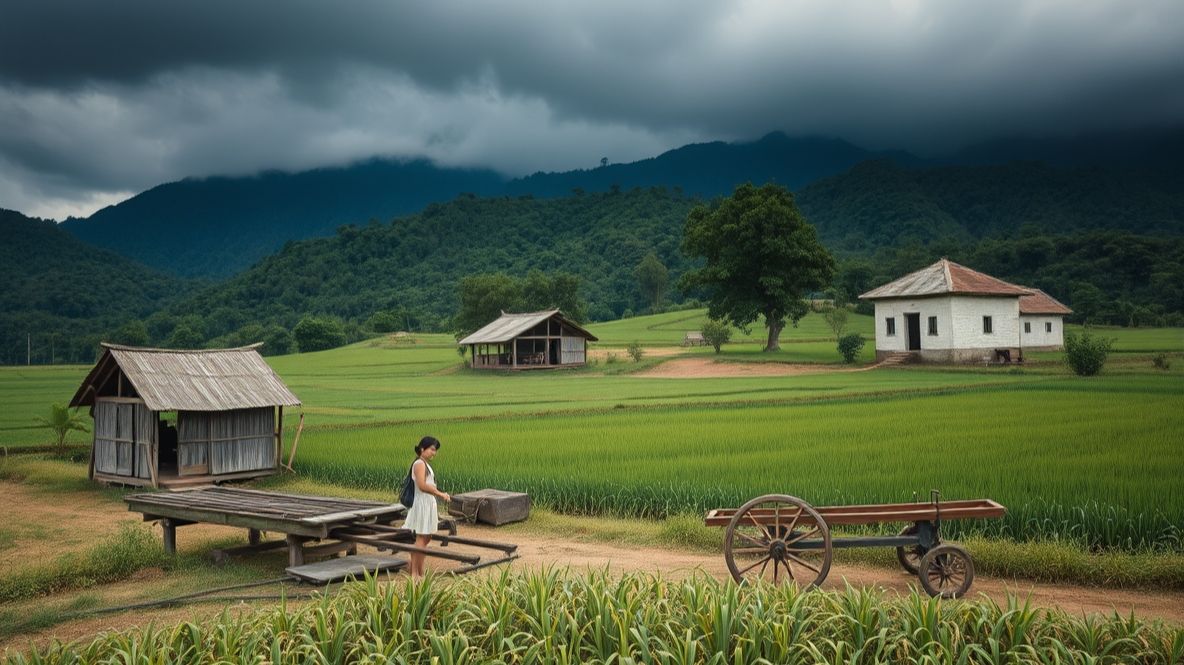 Женщина возвращается в родной городок и создает свою собственную ферму