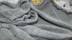 Платье для Золушки. Второй отчет марта: заднее полотно связано, остались рукава (вяжу на Неве-5)