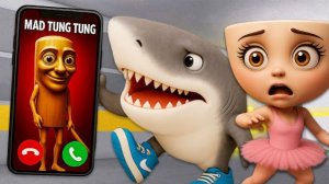 Итальянский Брейнрот 3D-анимация: БЕЗУМНЫЙ Тунг Тунг Сахур