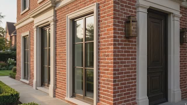 Визуализация. Кирпич ручной формовки Бордо от завода Теллура