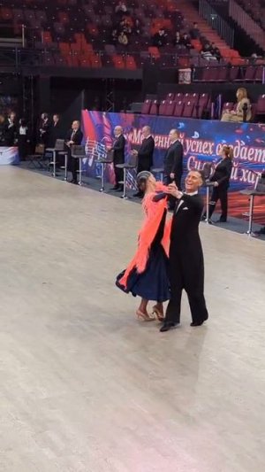 Чемпионат России по спортивным бальным танцам 2026. Сеньоры 1.10 танцев. Финал. Фокстрот.