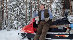 Зимовьё-дача. Растояние между ловушками.