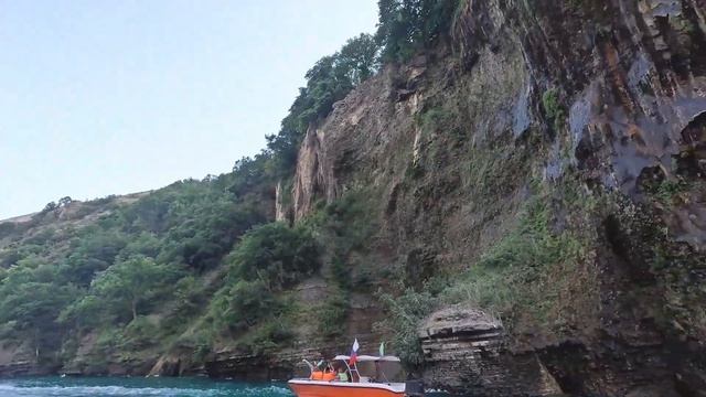 Сулакский каньон,Дагестан, прогулка на катере