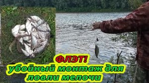 Первый опыт и впечатление от ловли с ФЛЭТ кормушкой. Рыбалка на реке.