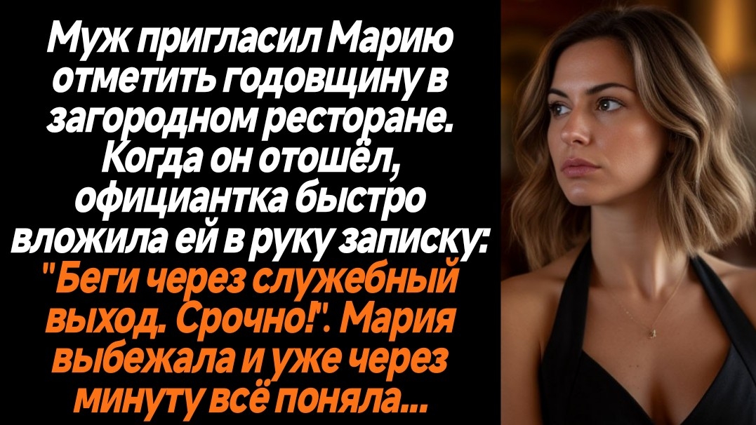 Жизненные истории/Беги через служебный выход, срочно