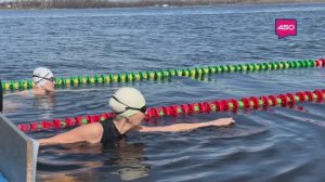 Горячие заплывы в холодной воде. "Космические старты" в Самаре