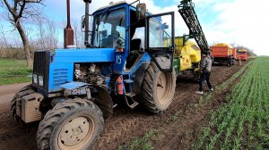 Сегодня попал на дежурство в поле и даже немного пригодился!