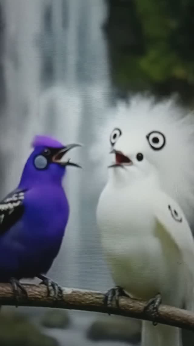 Голоса прекрасных райских птиц😮#Shorts