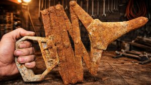 Реставрация старого ржавого заклепочного инструмента