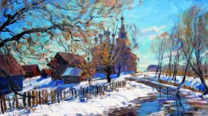 Весна в живописи художника Александра Юргина