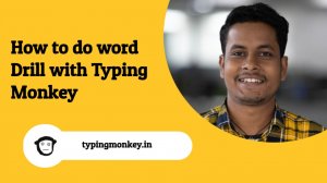 How to do word drill with typing monkey app