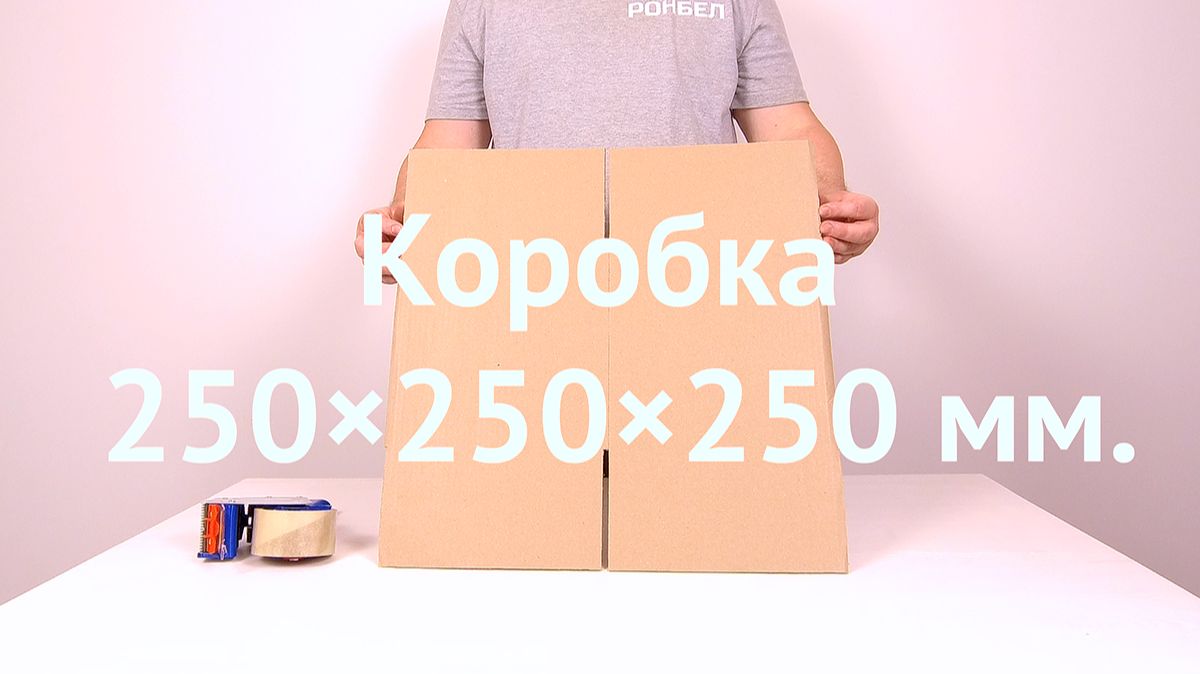 Коробка 250×250×250 Т-22 B бурый