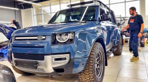 Ставим полный комплект от Arctic Trucks на новый Defender.