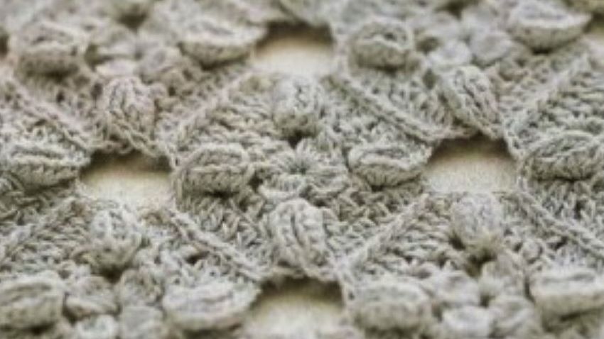 Квадратный мотив крючком с копейками как вязать для начинающих пошагово Урок 211 crochet motif