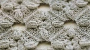 Квадратный мотив крючком с копейками как вязать для начинающих пошагово Урок 211 crochet motif